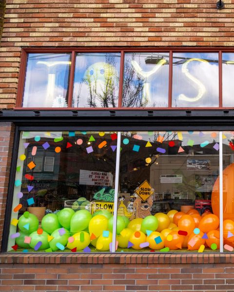 Hammer and Jacks is located in Southeast Foster in Portland, OR. You can find a wide range of toys and books for every age. Hammer and Jack also have Story Time every Friday in their store.